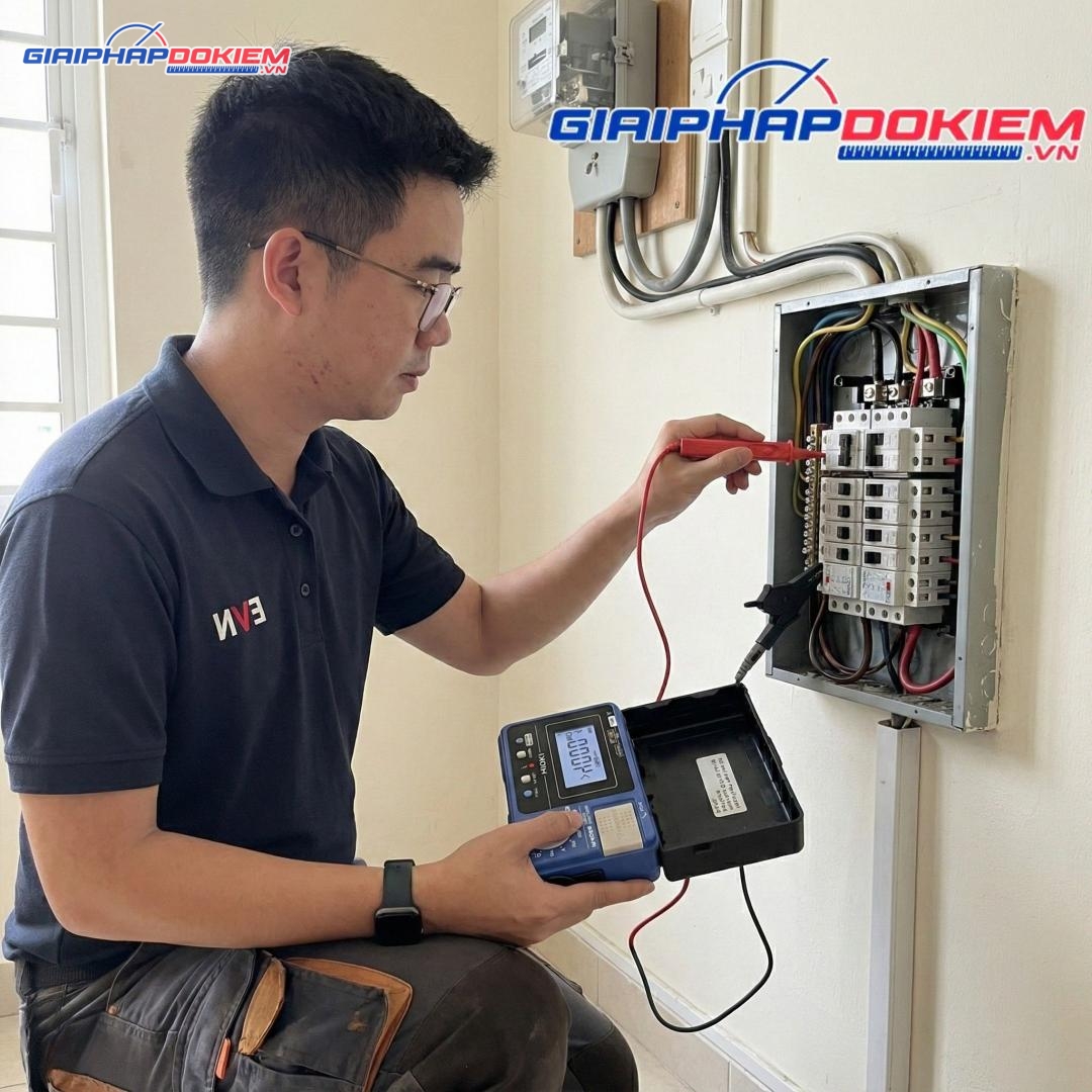 Đo điện trở cách điện Hioki