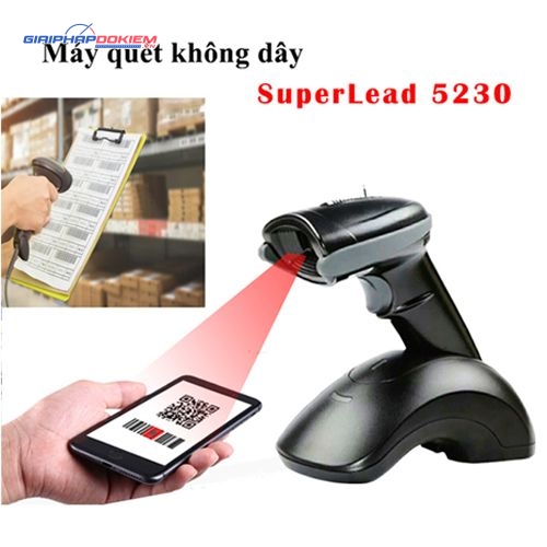 Máy đọc mã vạch không dây SuperLead 5230 6 Máy đọc mã vạch không dây SuperLead 5230