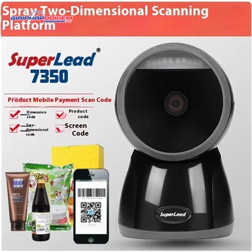 Máy đọc mã vạch đa tia SuperLead 7350 7 Máy đọc mã vạch đa tia SuperLead 7350