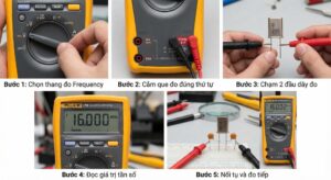 Hướng Dẫn Cách Kiểm Tra Thạch Anh Bằng Đồng Hồ Vạn Năng 11 Kiểm tra thạch anh bằng đồng hồ vạn năng