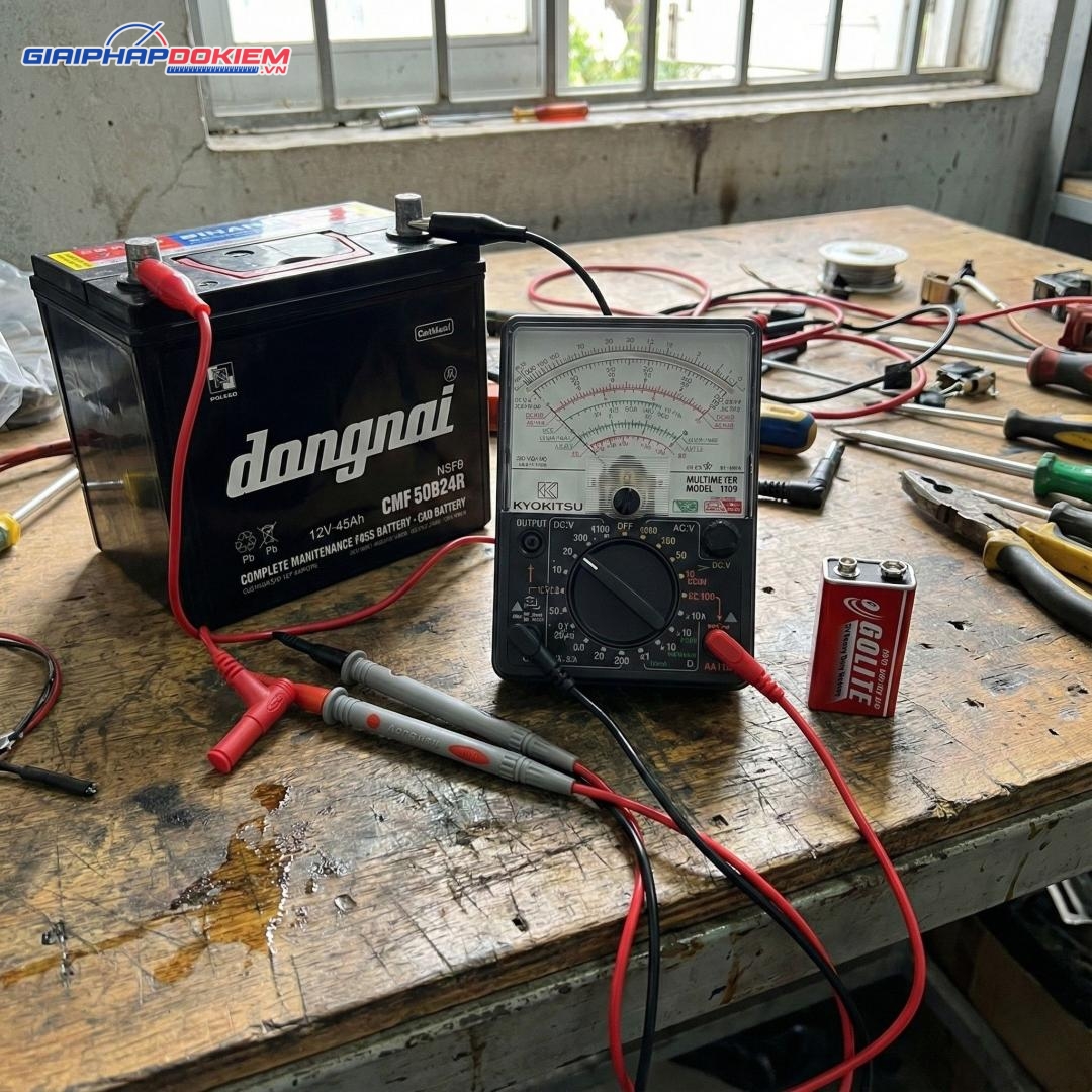 Hướng Dẫn Đo Dòng Điện 1 Chiều Bằng Đồng Hồ Vạn Năng 10 Đo dòng điện 1 chiều bằng đồng hồ vạn năng
