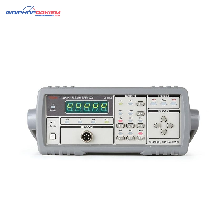 Thiết bị đo điện trở 1 chiều TongHui TH2512A+ 3 Thiết bị đo điện trở 1 chiều TongHui TH2512A+