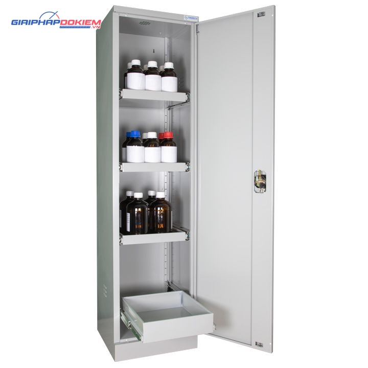 Tủ an toàn đựng hóa chất 1 cửa Ecosafe ALT155 19 Tủ an toàn đựng hóa chất 1 cửa Ecosafe ALT155