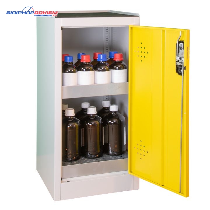 Tủ đựng hóa chất chống cháy 1 cửa Ecosafe AZ54 12 Tủ đựng hóa chất chống cháy 1 cửa Ecosafe AZ54