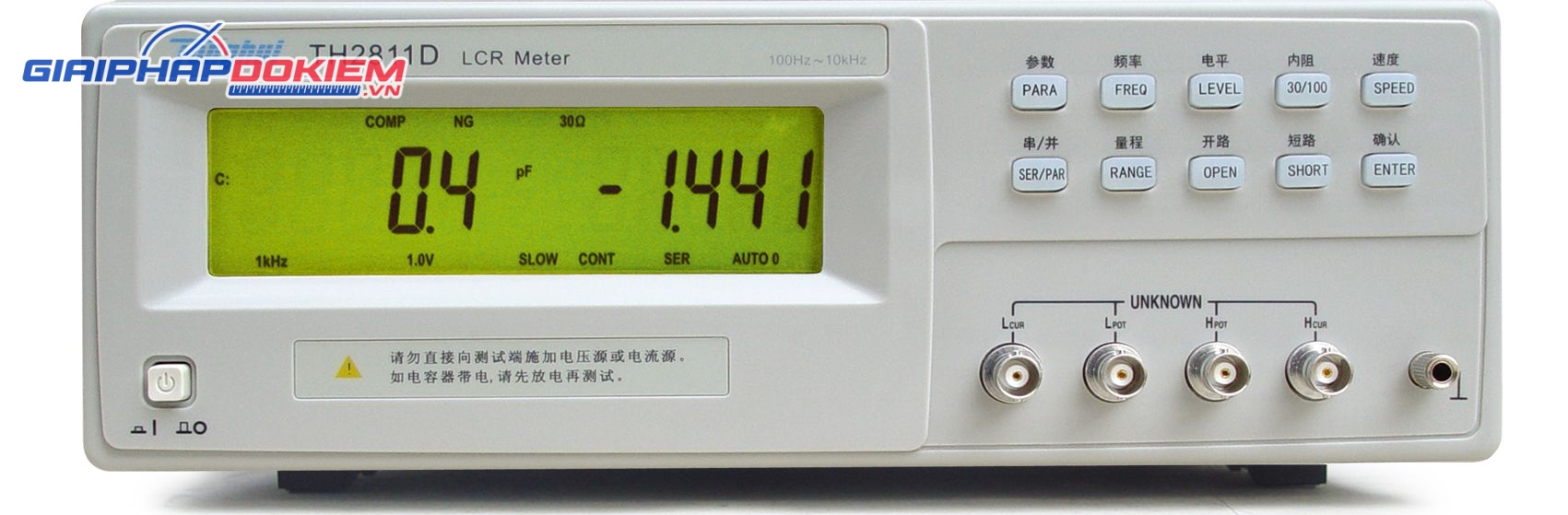 Máy đo LCR để bàn TongHui TH2811D 10kHz 6 auto draft khong duoc xac nhan 634065 yg89