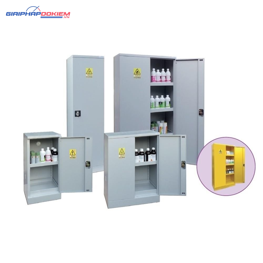 Tủ thép chống cháy nổ 1 cửa Ecosafe AL155 4 Tủ thép chống cháy nổ 1 cửa Ecosafe AL155