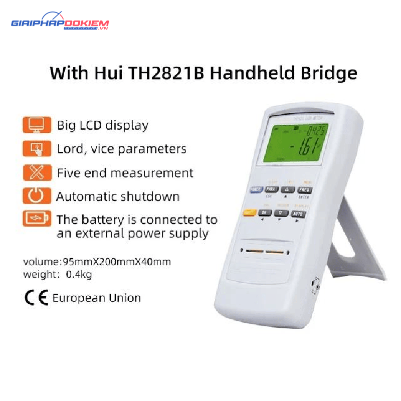 Đồng hồ đo LCR cầm tay TongHui TH2821B 6 Đồng hồ đo LCR cầm tay TongHui TH2821B