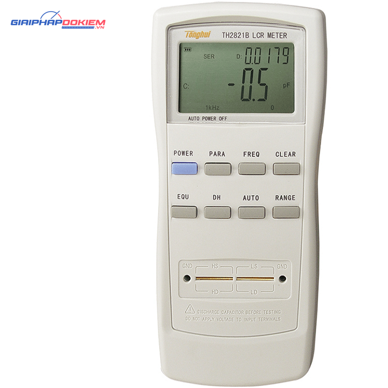 Đồng hồ đo LCR cầm tay TongHui TH2821B 4 Đồng hồ đo LCR cầm tay TongHui TH2821B