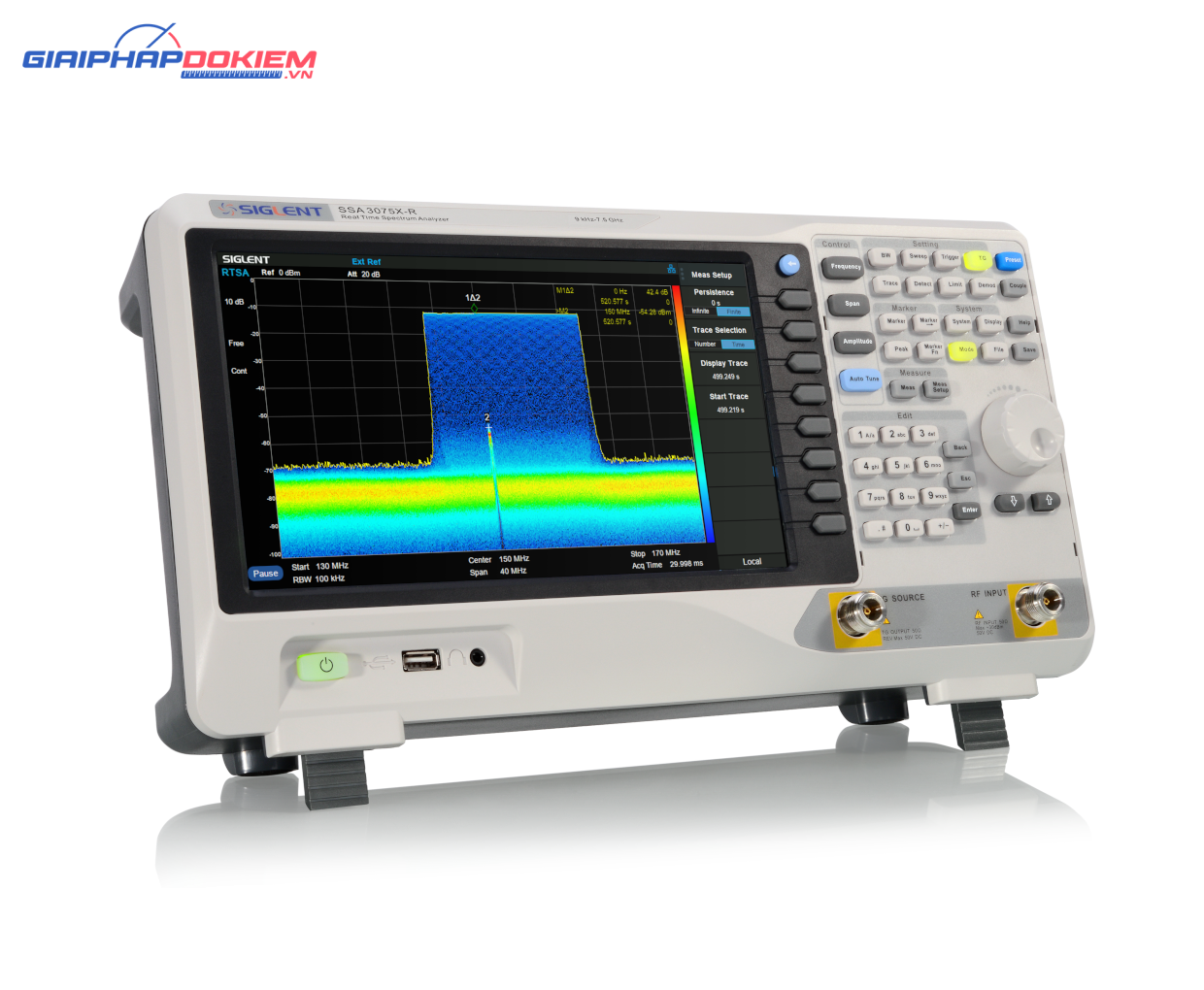 Máy phân tích phổ Real-Time Siglent SSA3075X-R 7.5GHz 7 Máy phân tích phổ Real-Time Siglent SSA3075X-R 7.5GHz