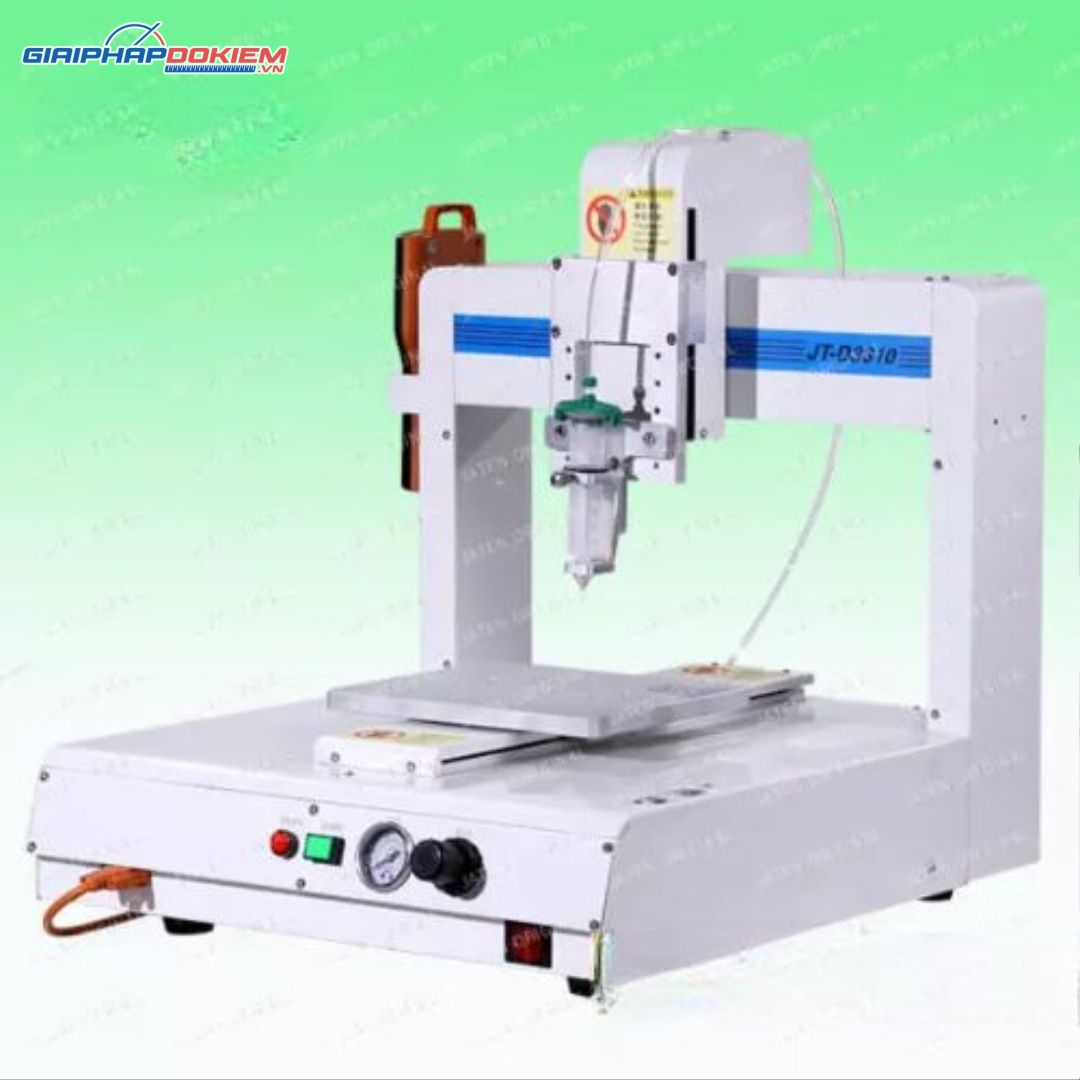 Máy tra keo tự động 3 trụ Jaten JT-D3310 6 Máy tra keo tự động 3 trụ Jaten JT-D3310