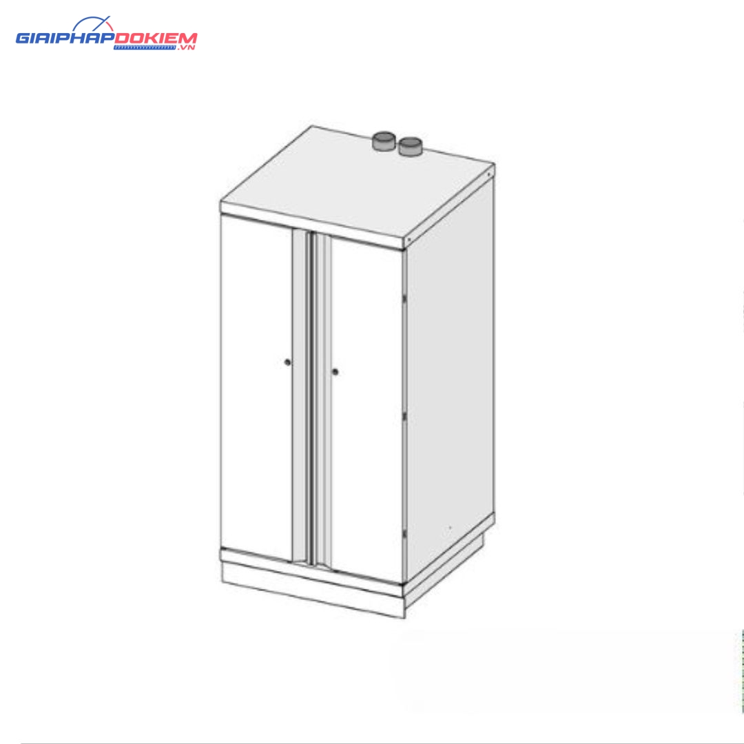 Tủ đựng hóa chất chống cháy 2 cửa Ecosafe 790+1F 3 Tủ đựng hóa chất chống cháy 2 cửa Ecosafe 790+1F