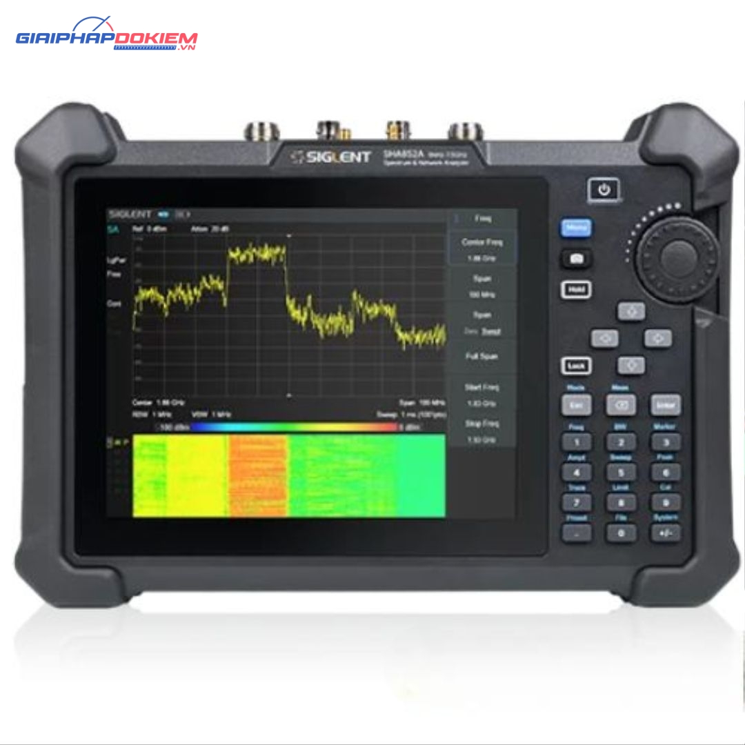 Máy phân tích phổ cầm tay Siglent SHA852A 7.5GHz 2 Máy phân tích phổ cầm tay Siglent SHA852A