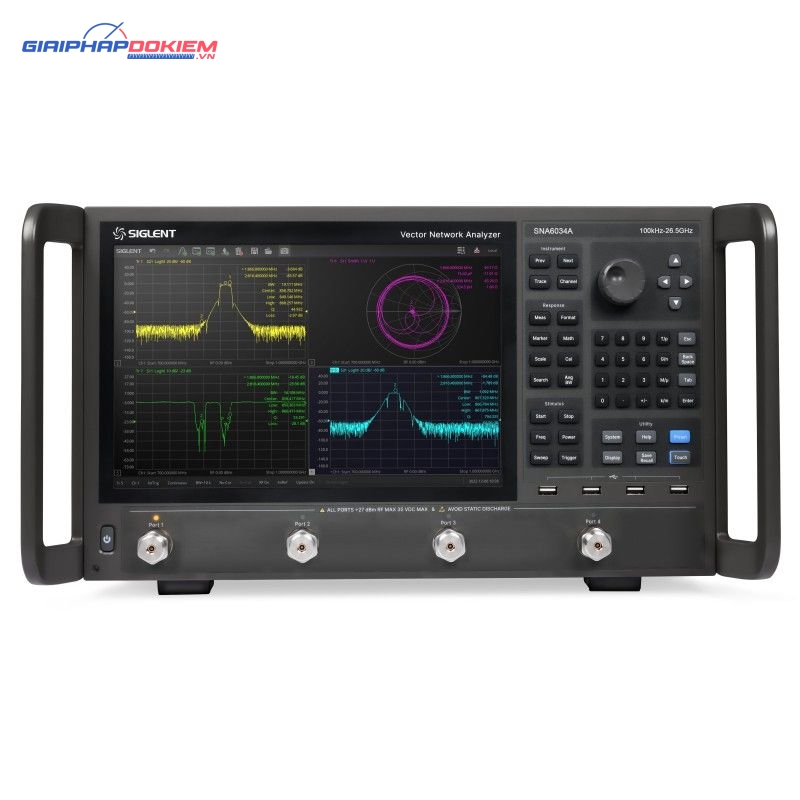 Máy phân tích mạng vector Siglent SNA6134A 5 Máy phân tích mạng vector Siglent SNA6134A