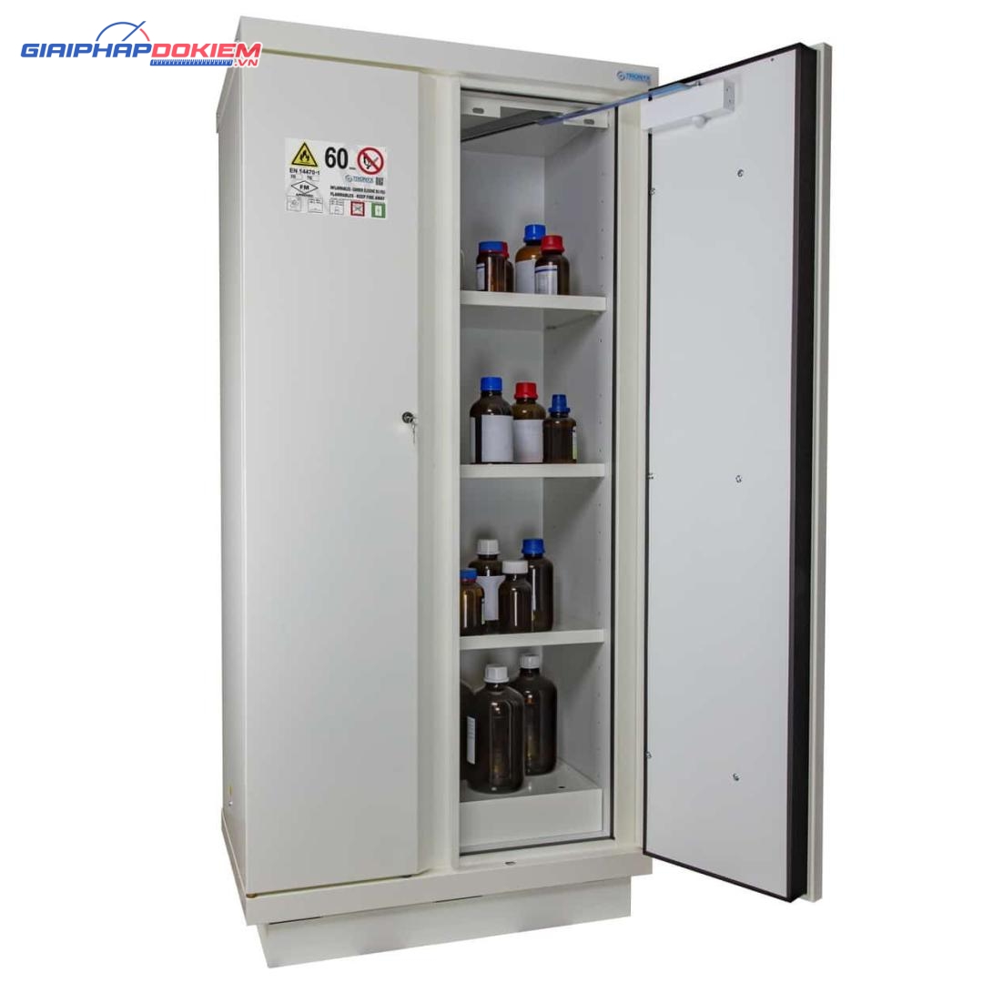 Tủ cao an toàn chống cháy 2 cửa Ecosafe 765+900E 4 Tủ cao an toàn chống cháy 2 cửa Ecosafe 765+900E