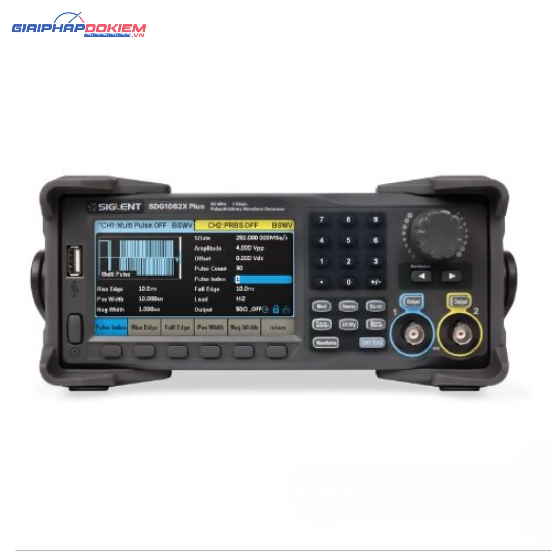Thiết bị phát xung Siglent SDG1062X Plus 60MHz 4 Thiết bị phát xung Siglent SDG1062X Plus