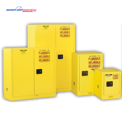 Tủ cao an toàn 1 cửa cho sản phẩm dễ cháy Ecosafe SB22 7 giaiphapdokiem vn 500