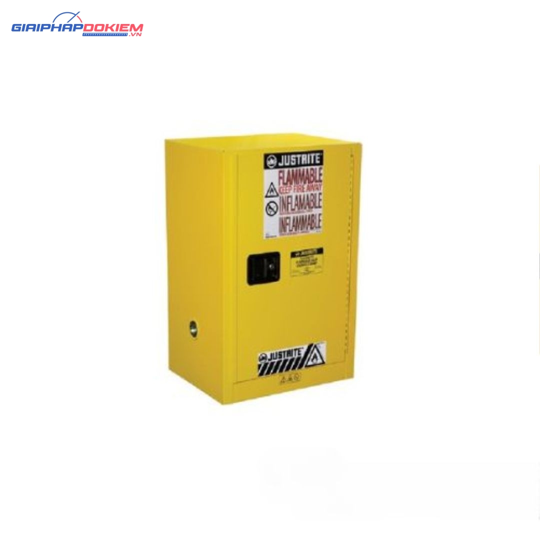 Tủ cao an toàn 1 cửa cho sản phẩm dễ cháy Ecosafe SB12 4 Tủ cao an toàn 1 cửa cho sản phẩm dễ cháy Ecosafe SB12