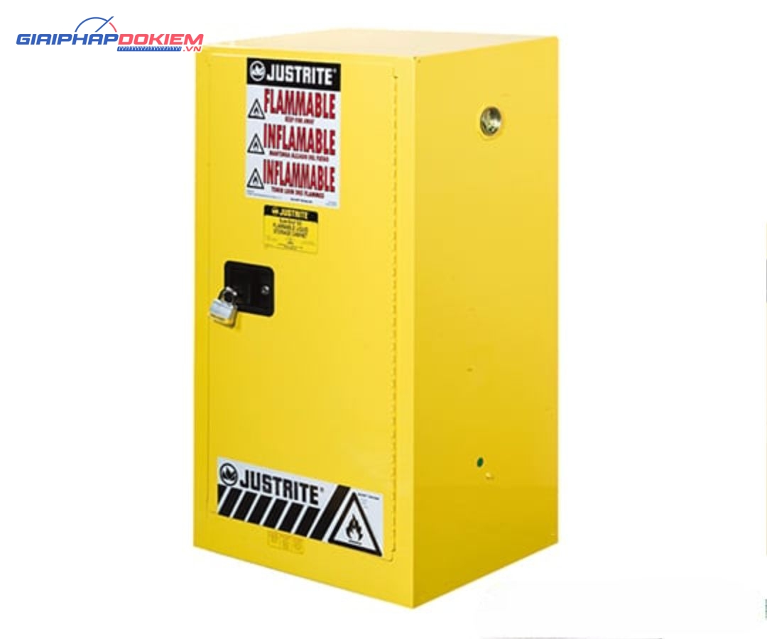 Tủ cao an toàn 1 cửa cho sản phẩm dễ cháy Ecosafe MB12 5 Tủ cao an toàn 1 cửa cho sản phẩm dễ cháy Ecosafe MB12
