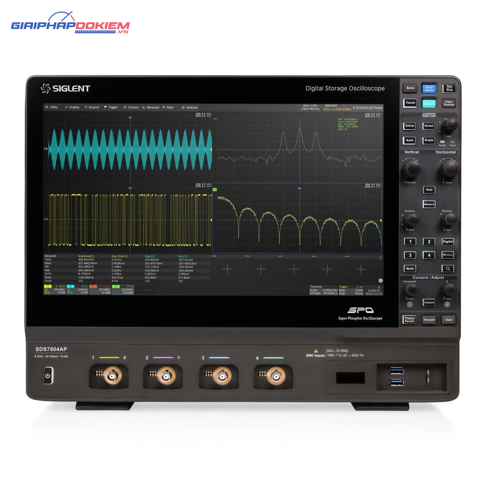 Máy hiện sóng Siglent SDS7804AP 8GHz 4 kênh 5 Máy hiện sóng Siglent SDS7804AP