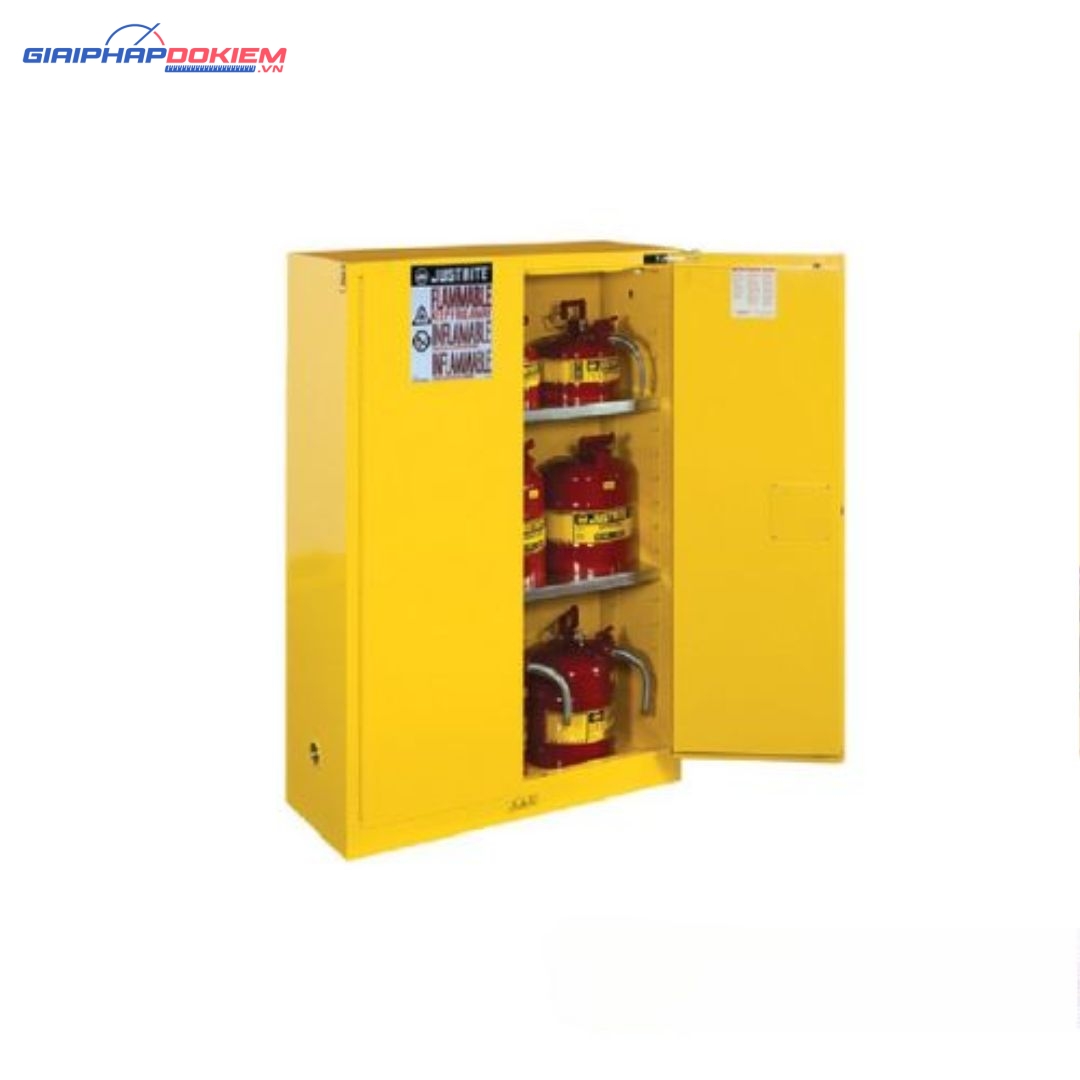 Tủ cao an toàn 2 cửa cho sản phẩm dễ cháy Ecosafe SC60 9 Tủ cao an toàn 2 cửa cho sản phẩm dễ cháy Ecosafe SC60