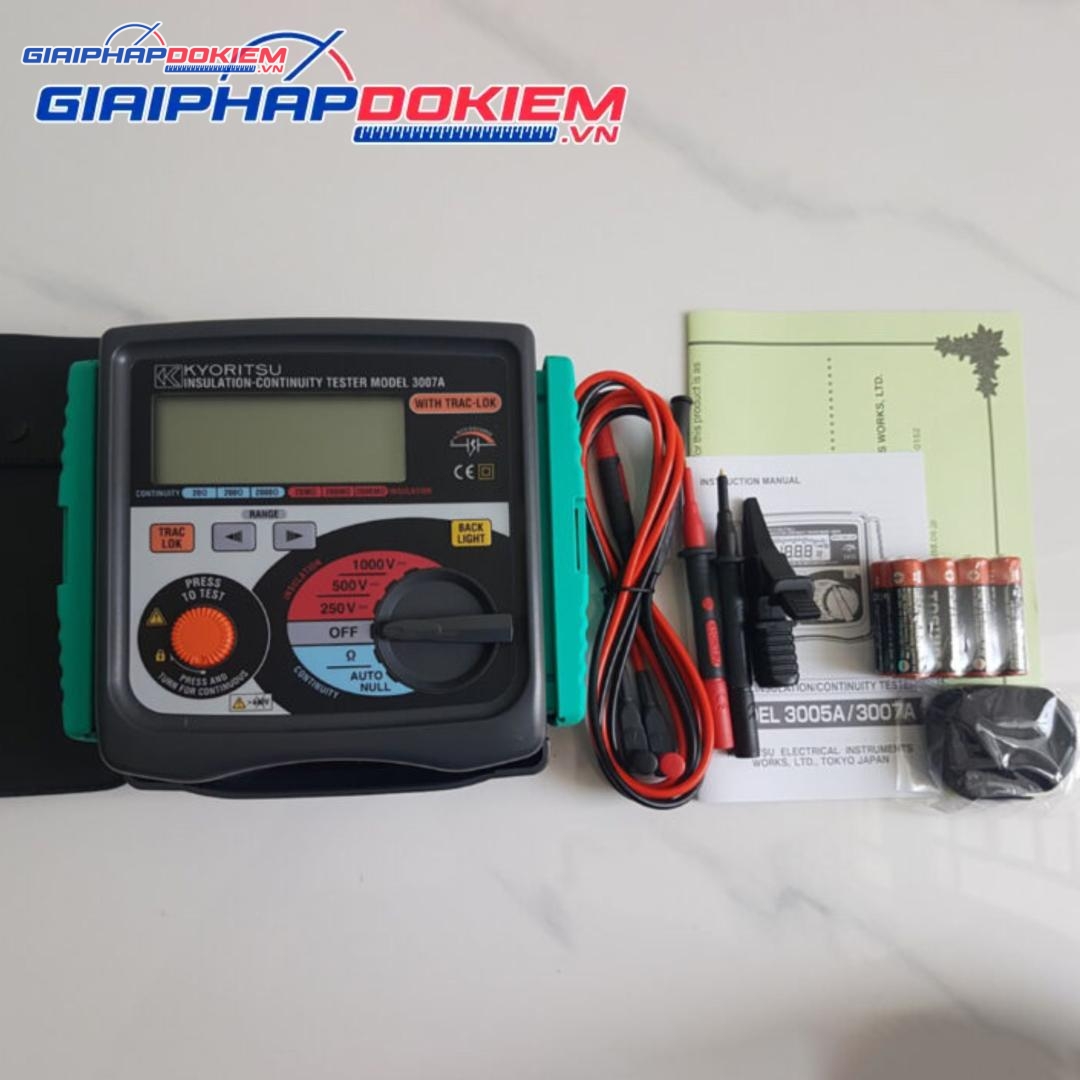 Thiết bị đo điện trở cách điện Kyoritsu 3007A