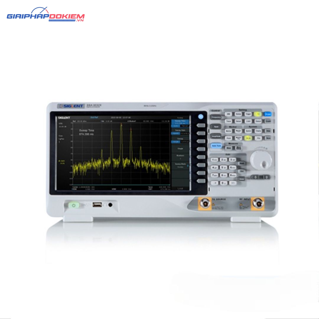 Máy phân tích phổ để bàn Siglent SSA3021X Plus 9kHz-2.1GHz 3 Máy phân tích phổ để bàn Siglent SSA3021X Plus
