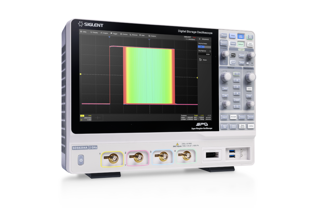 Máy hiện sóng Siglent SDS6104A 1Ghz 4 kênh 8 Máy hiện sóng Siglent SDS6104A 1Ghz 4 kênh