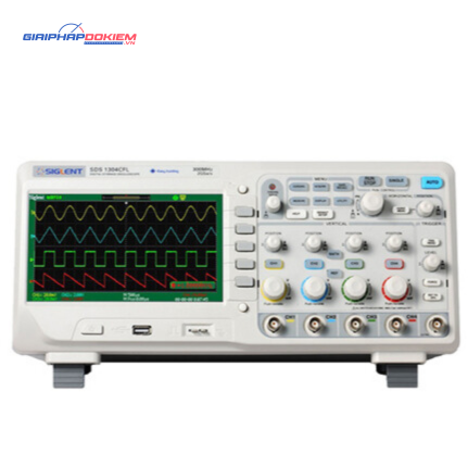 Máy hiện sóng, Oscilloscope Siglent SDS1074CFL, 70 MHz, 4 CH 2 máy hiện sóng Siglent SDS1074CFL