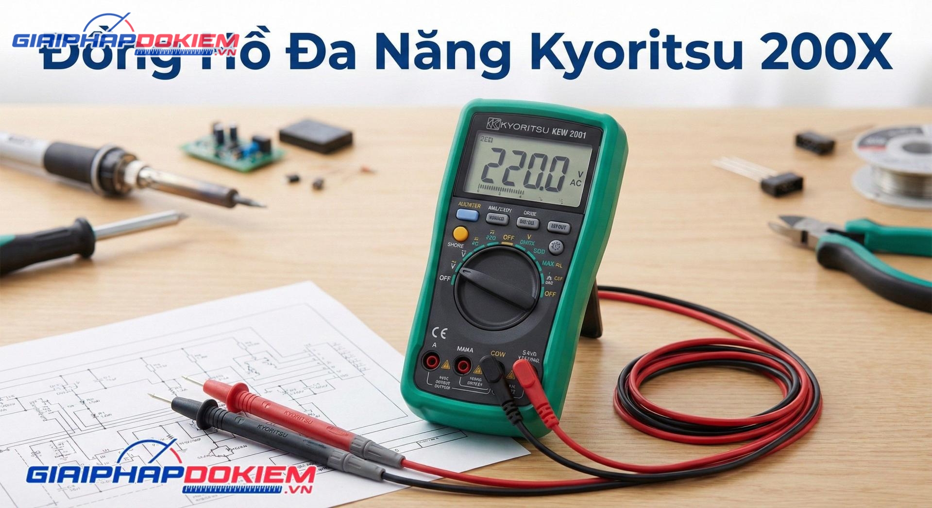 Đồng hồ vạn năng Kyoritsu