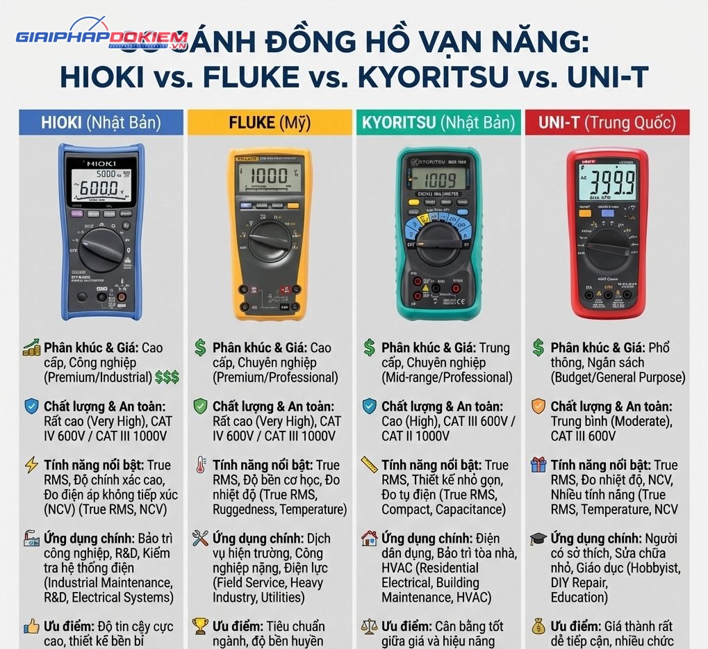 Đồng hồ vạn năng Hioki