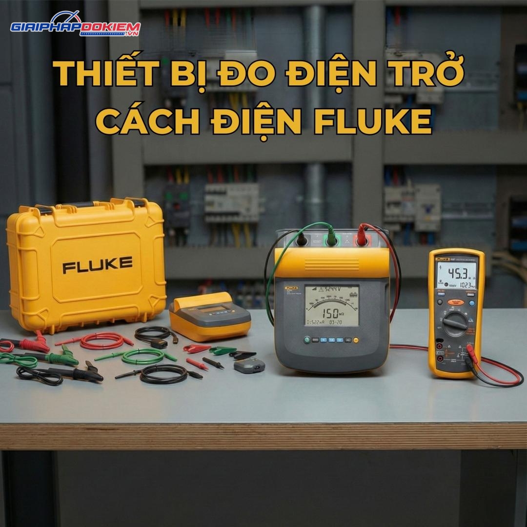 Thiết bị đo điện trở cách điện Fluke