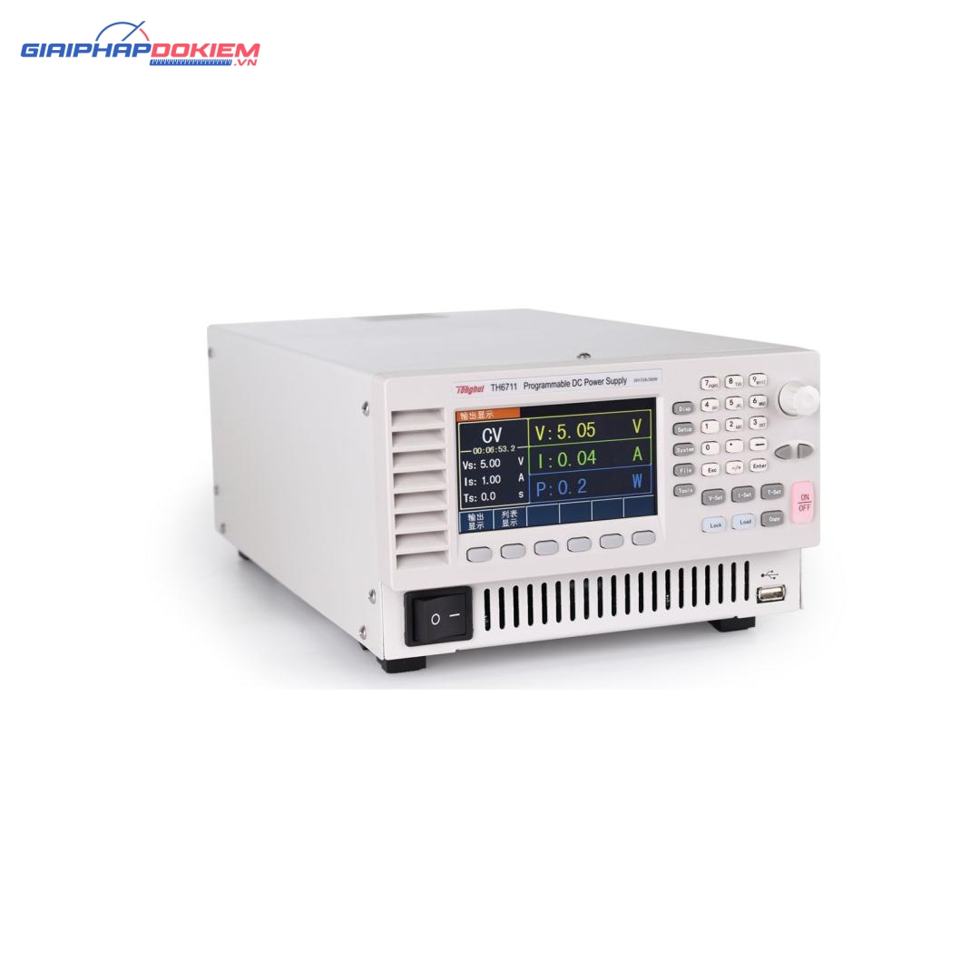 Máy cấp nguồn DC lập trình Tonghui TH6711 5 Máy cấp nguồn DC lập trình Tonghui TH6711