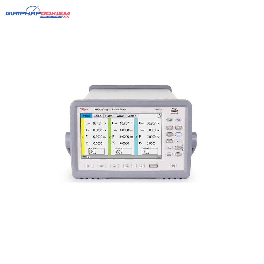 Máy đo công suất Tonghui TH3433 6 Máy đo công suất Tonghui TH3433