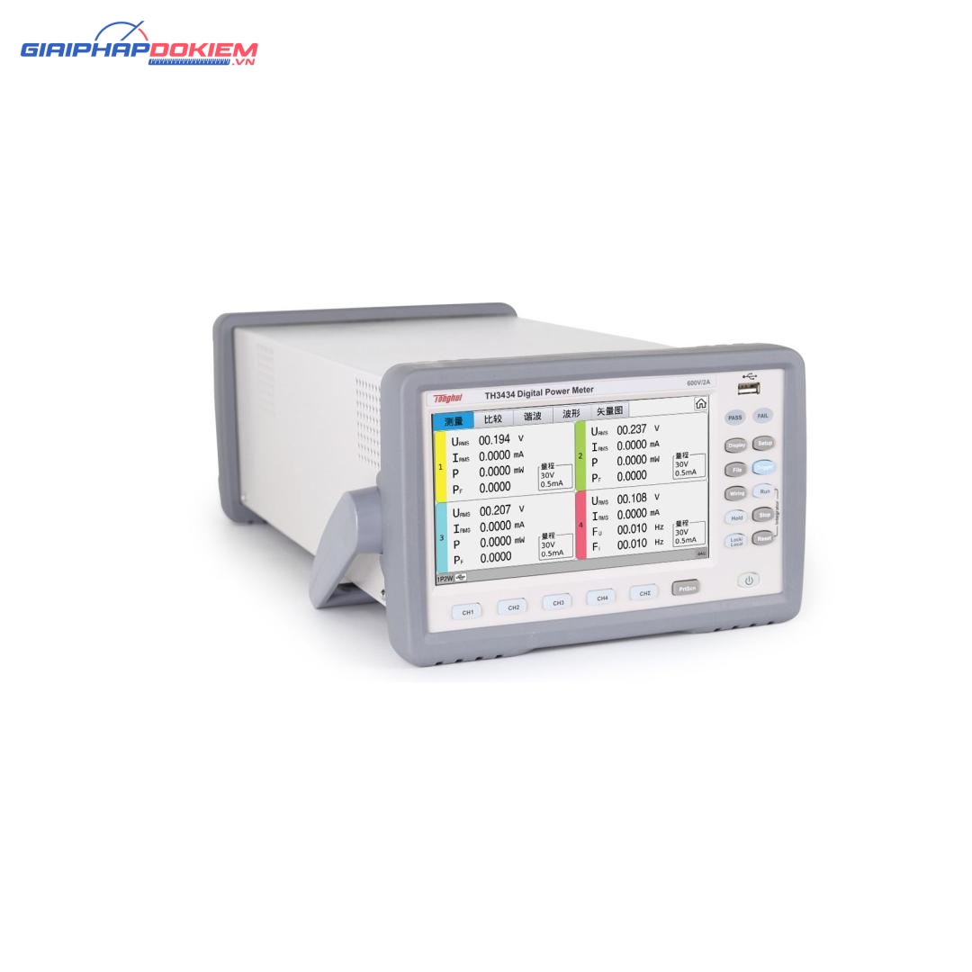 Máy đo công suất Tonghui TH3434 6 Máy đo công suất Tonghui TH3434