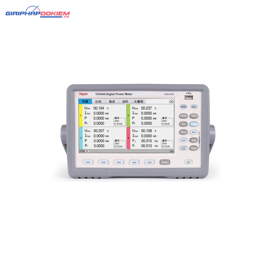 Máy đo công suất Tonghui TH3444 4 Máy đo công suất Tonghui TH3444