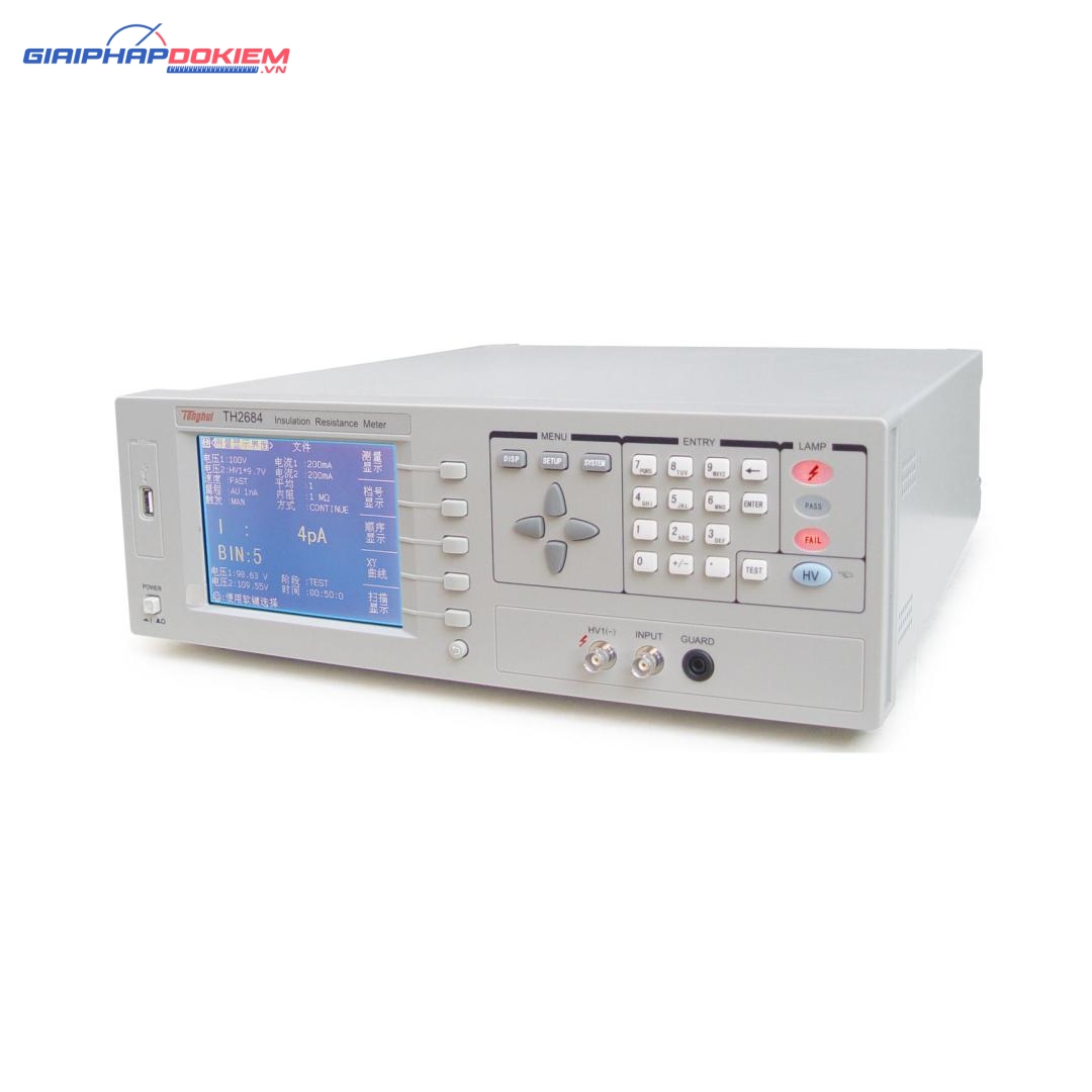 Máy đo điện trở cách điện TongHui TH2684 10kΩ - 50TΩ 5 Máy đo điện trở cách điện TongHui TH2684 10kΩ - 50TΩ