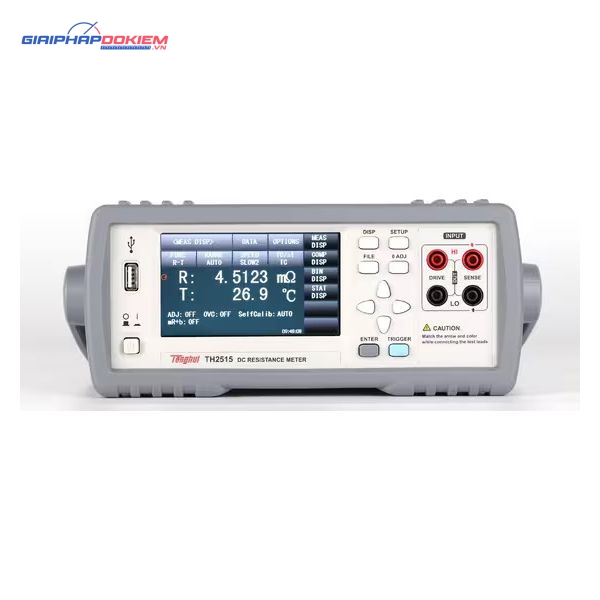 Máy đo điện trở tiếp xúc Micro-Ohm TongHui TH2515 5 Máy đo điện trở tiếp xúc Micro-Ohm TongHui TH2515