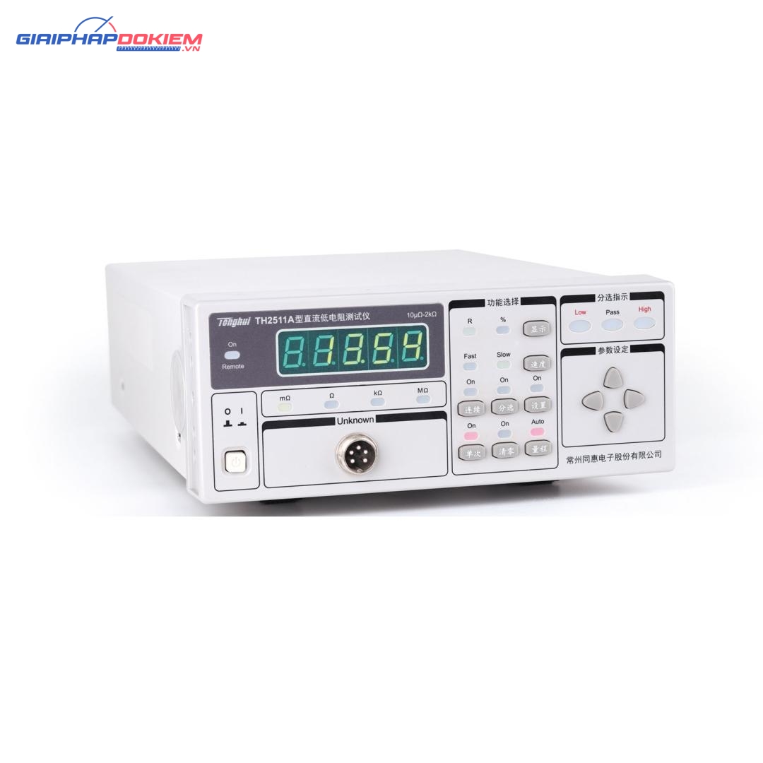 Máy đo điện trở tiếp xúc TongHui TH2511A 6 Máy đo điện trở tiếp xúc TongHui TH2511A