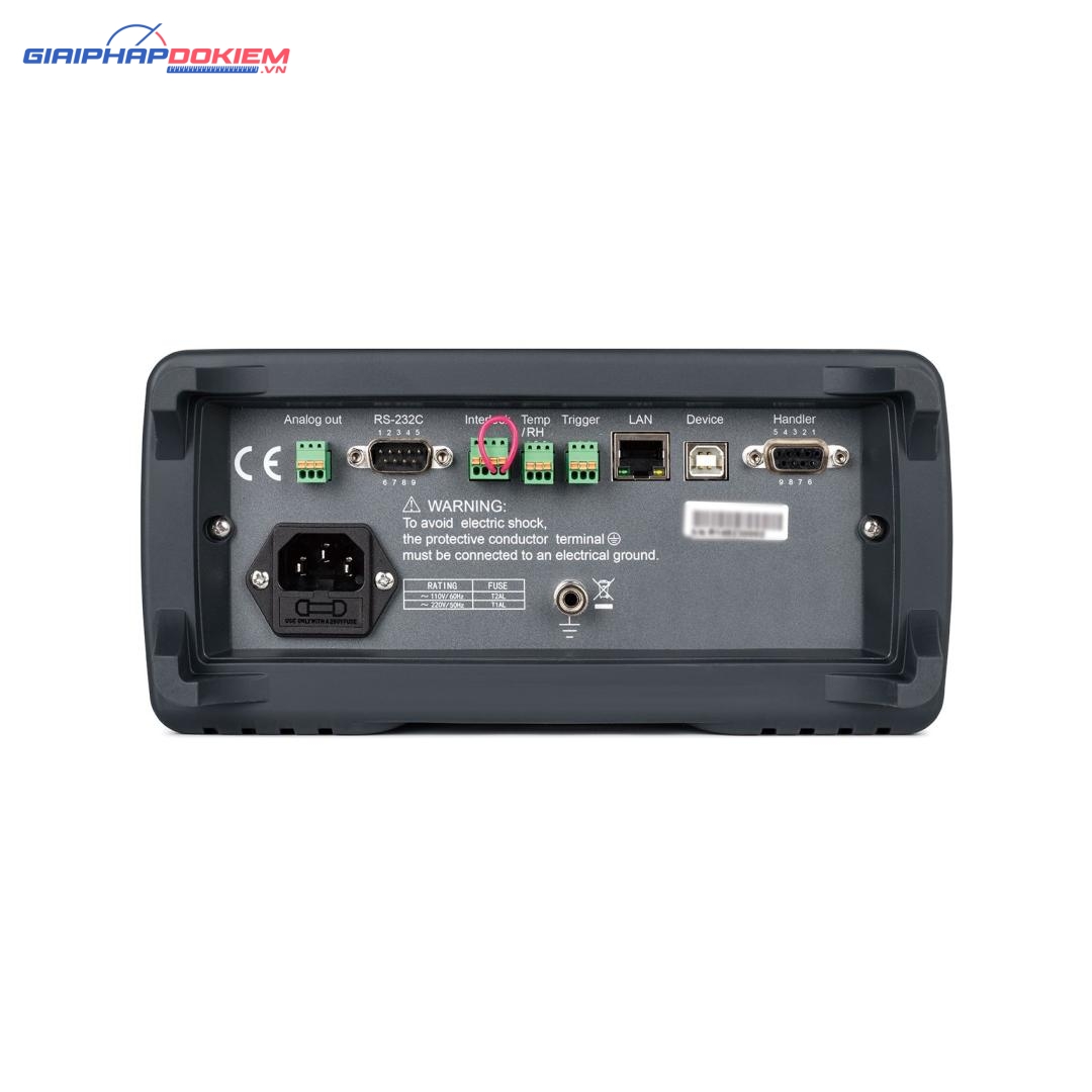 Máy đo điện trở Tonghui TH2691 8 Máy đo điện trở Tonghui TH2691
