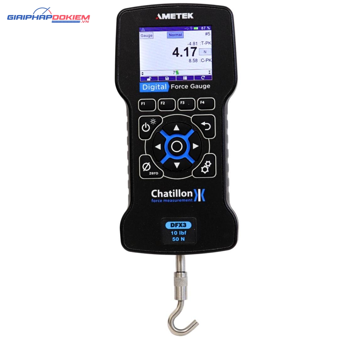 Máy đo lực kéo căng Ametek DFX3-200 / DFX3-200-NIST 3 Máy đo lực kéo căng Ametek DFX3-200 / DFX3-200-NIST