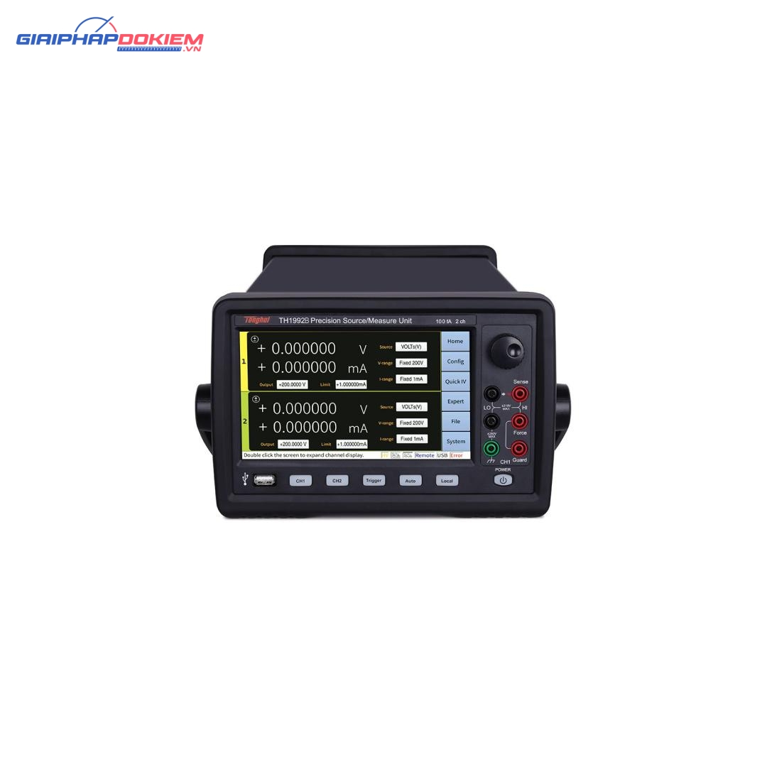 Máy đo nguồn SMU Tonghui TH1992B 1μV/100fA 5 Máy đo nguồn SMU Tonghui TH1992B 1μV/100fA