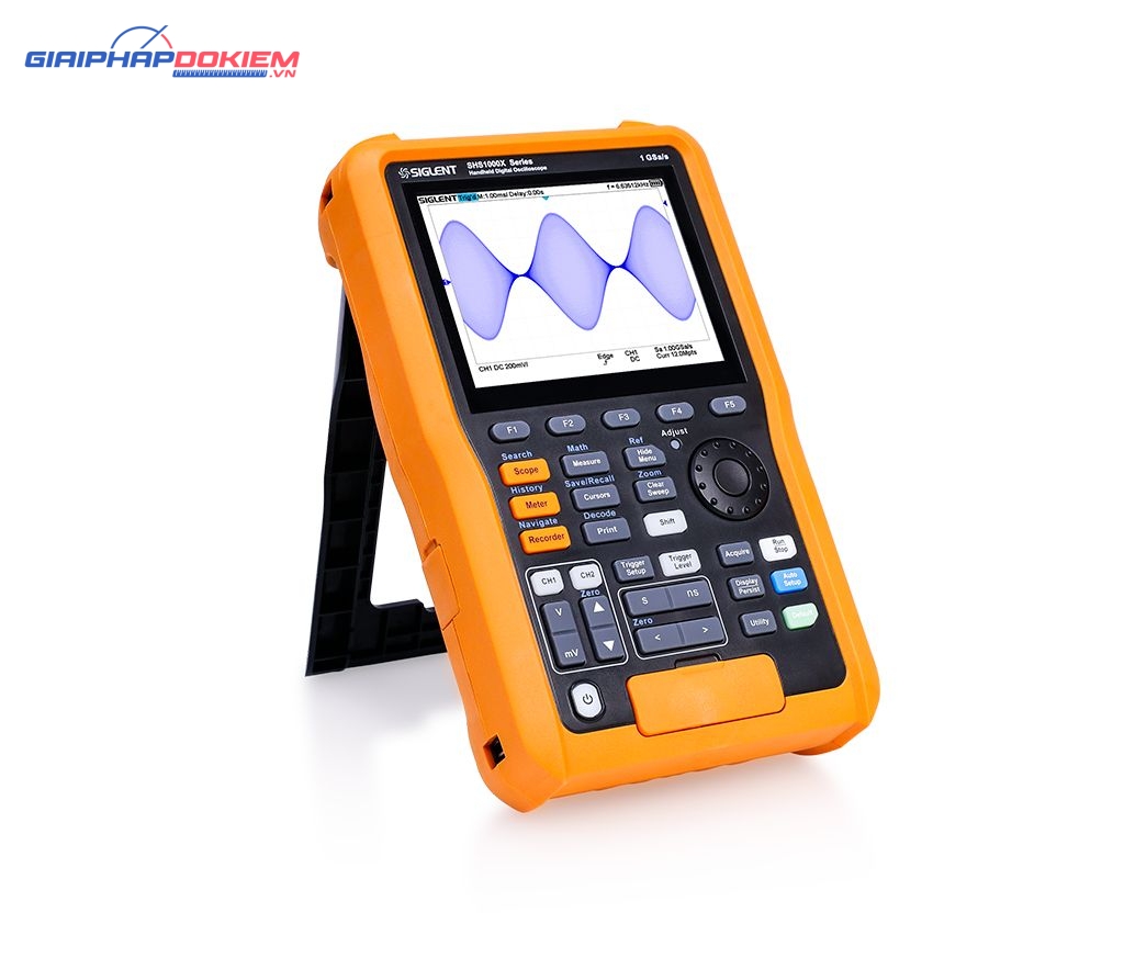 Máy hiện sóng cầm tay Siglent SHS1202X 200Mhz 2 kênh 13 Máy hiện sóng cầm tay Siglent SHS1202X