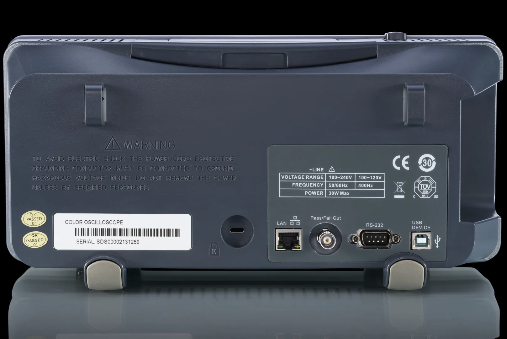 Máy hiện sóng, Oscilloscope Siglent SDS1052DL+, 50MHz, 2 CH 4 Máy hiện sóng, Oscilloscope Siglent SDS1052DL+, 50MHz, 2 CH