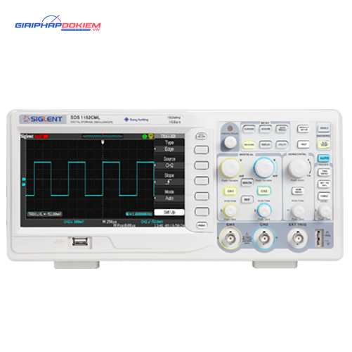 Máy hiện sóng, Oscilloscope Siglent SDS1072CML+, 70 MHz, 2 CH 8 Máy hiện sóng, Oscilloscope Siglent SDS1072CML+