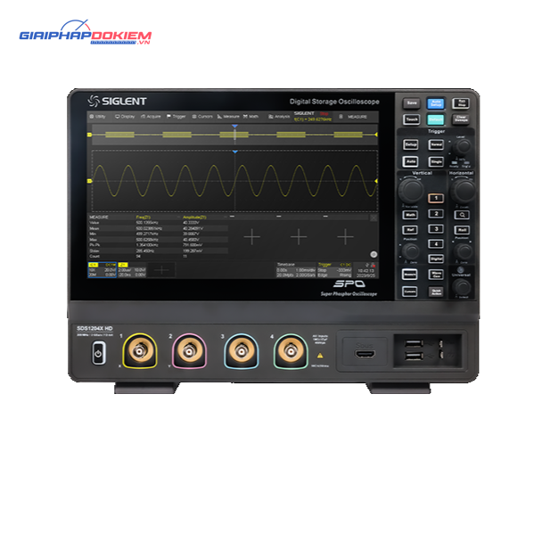 Máy hiện sóng Oscilloscope Siglent SDS1104X HD 10 Máy hiện sóng Oscilloscope Siglent SDS1104X HD