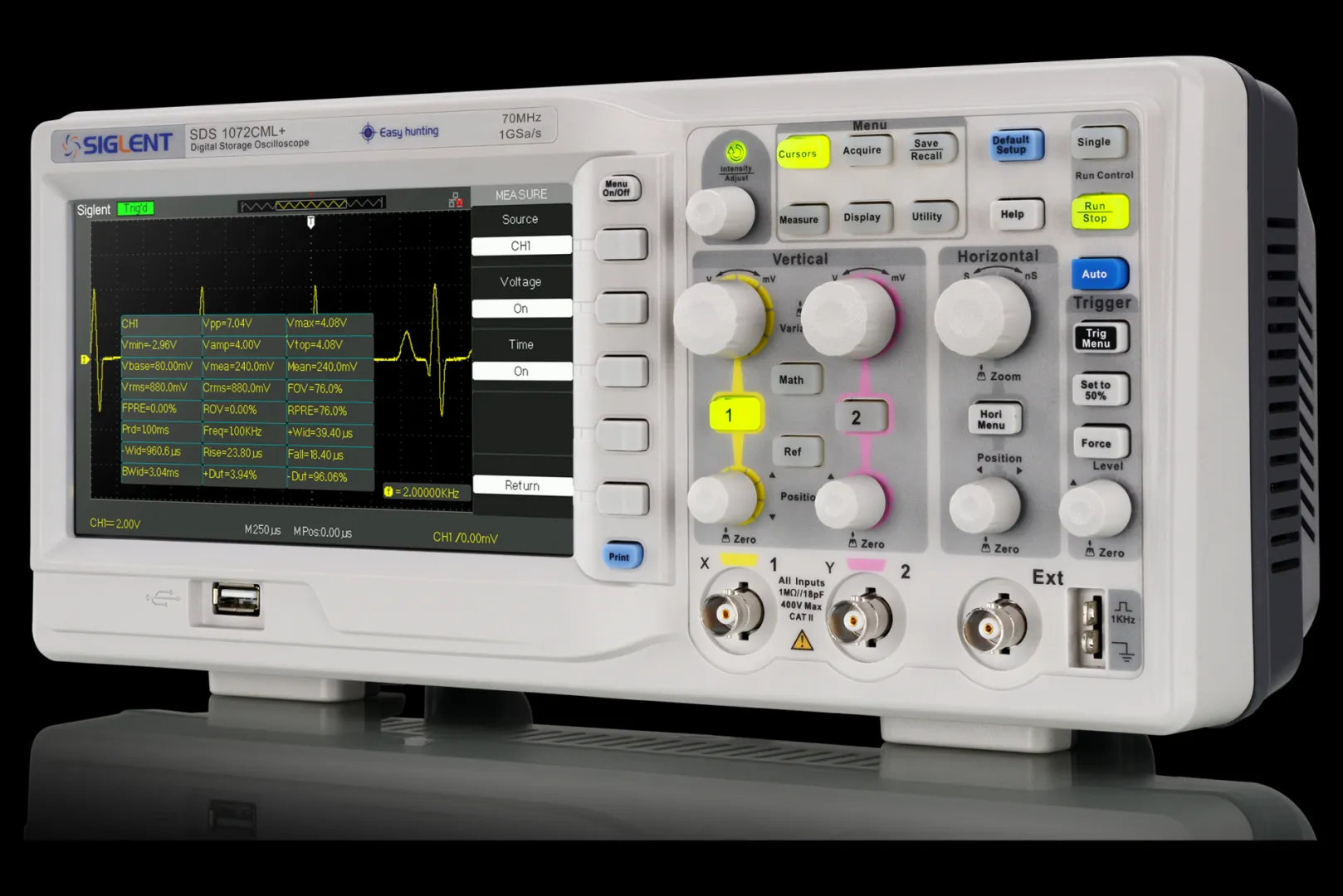 Máy hiện sóng, Oscilloscope Siglent SDS1152CML+, 150 MHz, 2 CH 4 Máy hiện sóng, Oscilloscope Siglent SDS1152CML+, 150 MHz, 2 CH