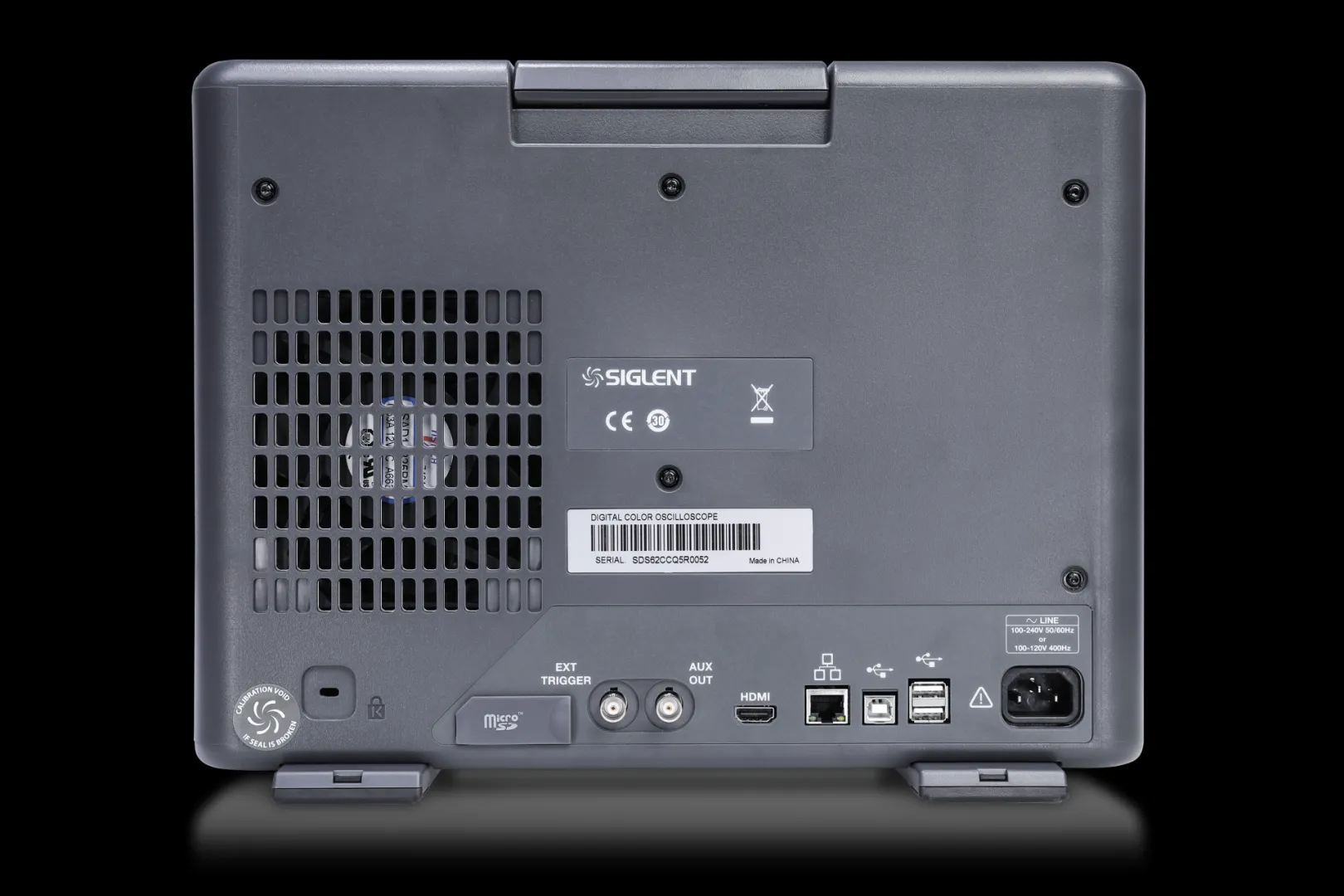 Máy hiện sóng Siglent SDS6054A 500Mhz 4 kênh 7 Máy hiện sóng Siglent SDS6054A 500Mhz 4 kênh