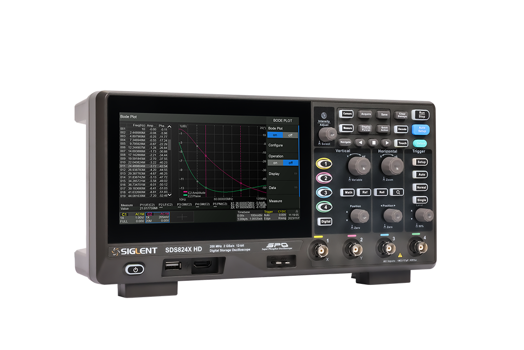 Máy hiện sóng Siglent SDS822X HD 4 Máy hiện sóng Siglent SDS822X HD
