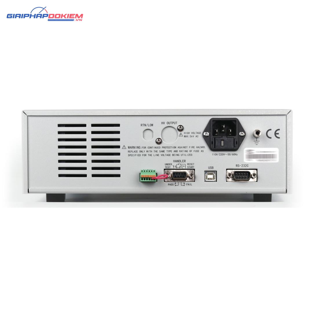Máy kiểm tra an toàn điện Tonghui TH9310A 5kVAC/6kVDC 4 Máy kiểm tra an toàn điện Tonghui TH9310A 5kVAC/6kVDC