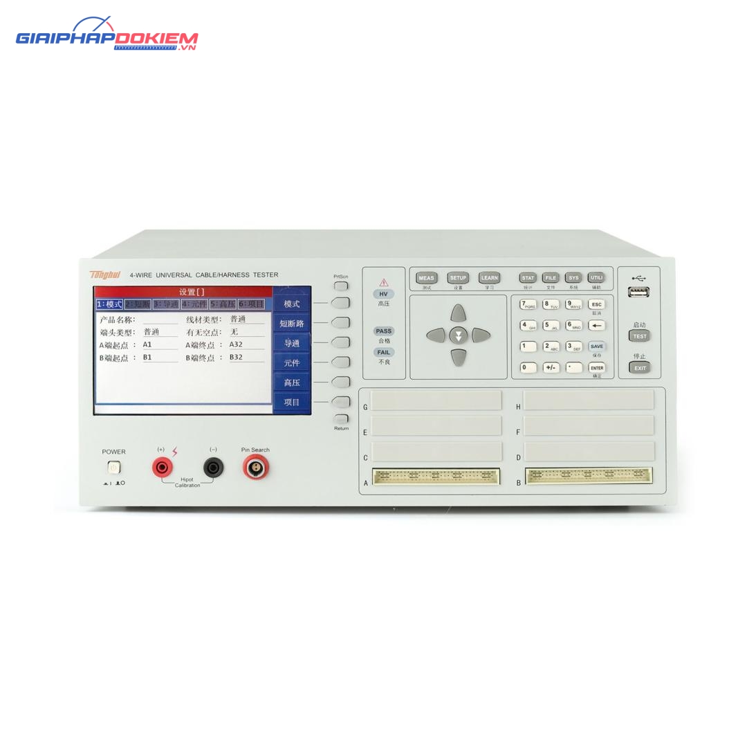 Máy kiểm tra cáp truyền dữ liệu TongHui TH8602 5 Máy kiểm tra cáp truyền dữ liệu TongHui TH8602